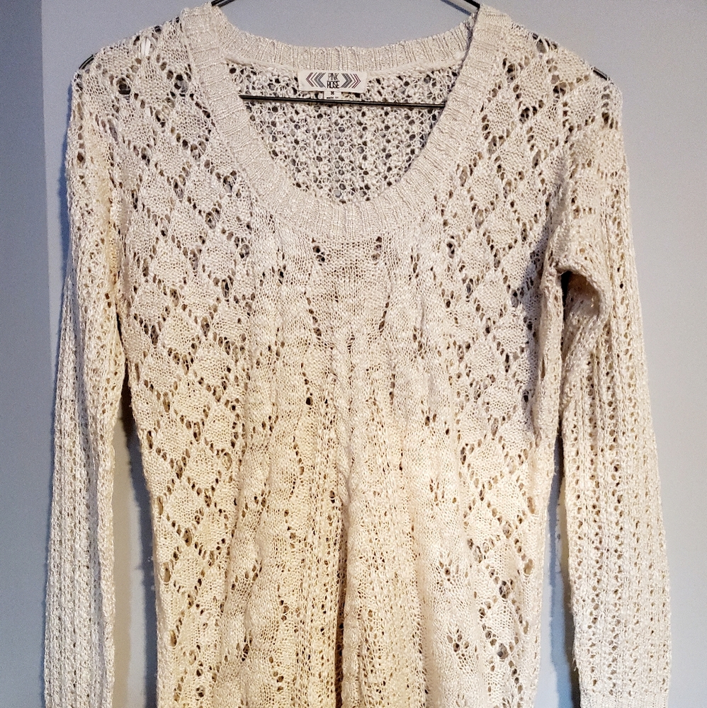 Crochet sweater